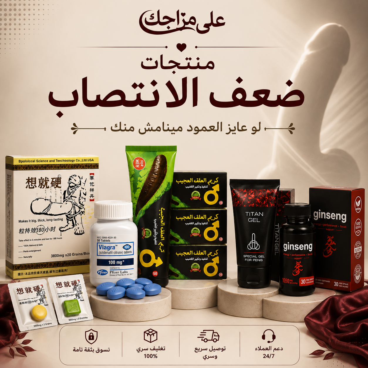 منتجات قوة الانتصاب